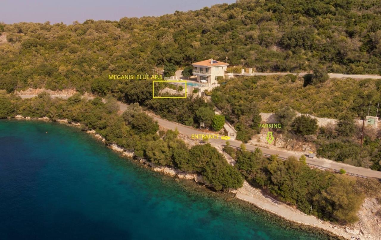 Meganisi Blue Apartment Spartokhórion Екстериор снимка